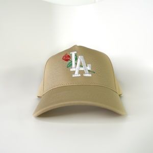 Los Angeles Rose LA Concept Tan Brim Snapback